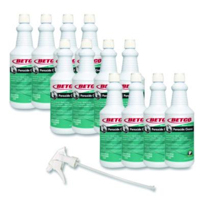 Betco Green Earth Peroxide Cleaner, Fresh Mint Scent, 32 oz Bottle, 12/Carton (3291200)
