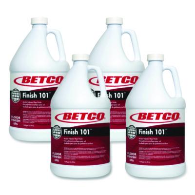 Betco Finish 101 Floor Finish, 1 gal Bottle, 4/Carton (6960400)