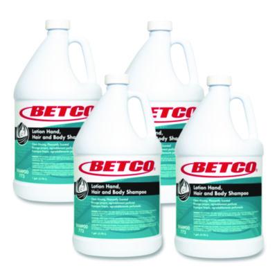Betco Lotion Hand, Hair and Body Shampoo, Fresh Scent, 1 gal, 4/Carton (7730400)