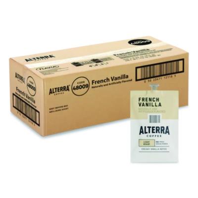 ALTERRA Coffee Freshpack Pods, French Vanilla, Medium Roast, 0.23 oz, 100/Carton (MDRA183)
