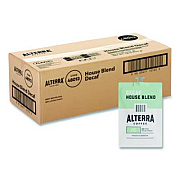 ALTERRA Coffee Freshpack Pods, House Blend Decaf, Light Roast, 0.25, 100/Carton (MDRA187)