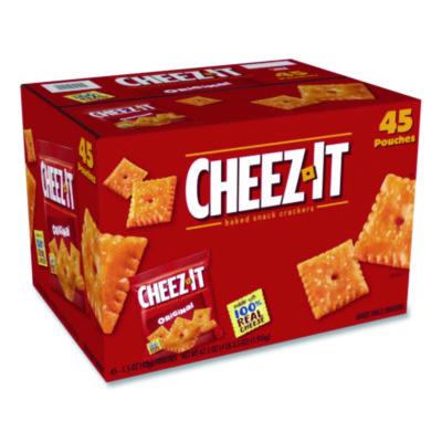 Sunshine Cheez-it Crackers, Original, 1.5 oz Pack, 45 Packs/Carton (827553)