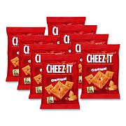 Sunshine Cheez-It Crackers, 1.5 oz Single-Serving Snack Pack, 8/Box (12233)