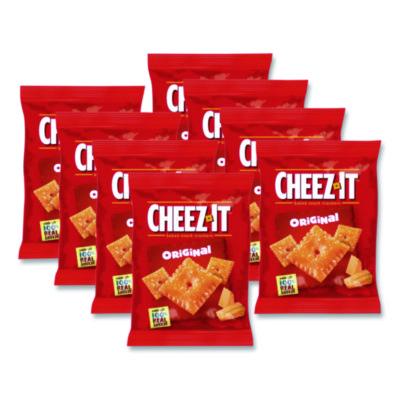 Sunshine Cheez-It Crackers, 1.5 oz Single-Serving Snack Pack, 8/Box (12233)