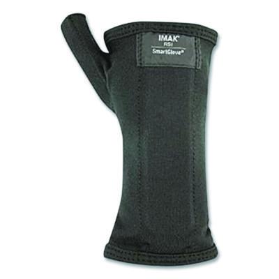 IMAK RSI SmartGlove Flexible Wrist and Thumb Support Splint, Medium, Fits Left Hand/Right Hand, Black (A20162)