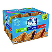 Kellogg's Nutri-Grain Soft Baked Breakfast Bars, Assorted, 1.3 oz Bar, 48/Carton (22000508)