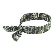 ergodyne Chill-Its 6700/6705 Bandana/Headband, One Size Fits All, Camo (12304)