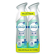 Febreze AIR, Crisp Clean, 8.8 oz Aerosol Spray, 2/Pack (97806)