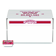Smucker's Jelly/Jam Plastic Portion Control Cups, Strawberry, 0.5 oz Cup, 200/Carton (00767)