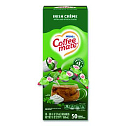 Coffee mate Liquid Coffee Creamer, Irish Cream, 0.38 oz Mini Cups, 50/Box (35112)