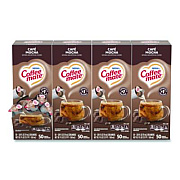 Coffee mate Liquid Coffee Creamer, Cafe Mocha, 0.38 oz Mini Cups, 50/Box, 4 Boxes/Carton (35115CT)