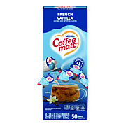 Coffee mate Liquid Coffee Creamer, French Vanilla, 0.38 oz Mini Cups, 50/Box (35170BX)