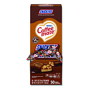 Coffee mate Liquid Coffee Creamer, Snickers, 0.38 oz Mini Cups, 50/Box (61425BX)