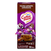 Coffee mate Liquid Coffee Creamer, Salted Caramel Chocolate, 0.38 oz Mini Cups, 50/Box (77197)