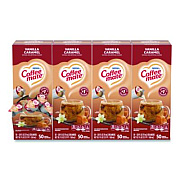 Coffee mate Liquid Coffee Creamer, Vanilla Caramel, 0.38 oz Mini Cups, 50/Box, 4 Boxes/Carton (79129CT)