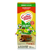 Coffee mate Liquid Coffee Creamer, Zero Sugar Hazelnut, 0.38 oz Mini Cups, 50/Box (98468BX)