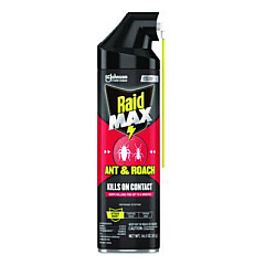 Raid Ant/Roach Killer, 14.5 oz Aerosol Spray, Unscented, 6/Carton (345742)