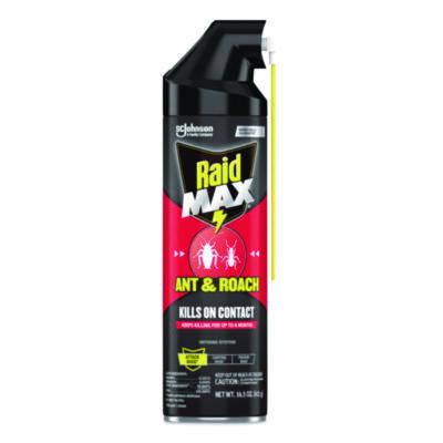 Raid Ant/Roach Killer, 14.5 oz Aerosol Spray, Unscented, 6/Carton (345742)