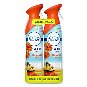 Febreze AIR, Hawaiian Aloha, 8.8 oz Aerosol Spray, 2/Pack (17342PK)