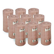 First Aid Only Reusable Elastic Bandage Wrap, 4" x 15 ft, 9/Box (5903)