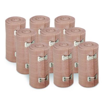 First Aid Only Reusable Elastic Bandage Wrap, 4" x 15 ft, 9/Box (5903)