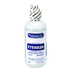 PhysiciansCare by First Aid Only First Aid Refill Components Disposable Eye Wash, 4 oz Bottle (340204)
