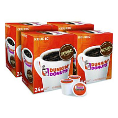 Dunkin' K-Cup Pods, Original Blend, 88/Carton (400845)