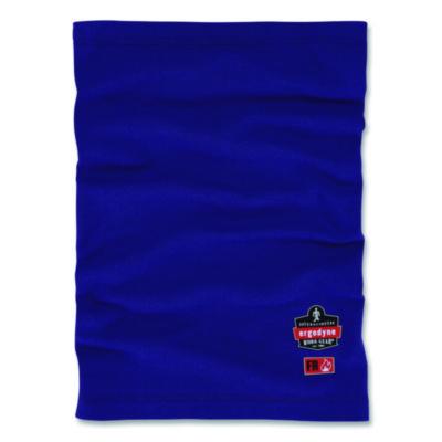 ergodyne Chill-Its 6493FR FR Cooling Neck Gaiter, Modacrylic Knit, One Size Fits Most, Blue (42138)