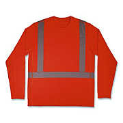 ergodyne Chill-Its 6688 Type R Class 2 Cooling Hi-Vis Sun Shirt with UV Protection, X-Large, Orange (12233)