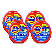 Tide PODS Laundry Detergent, HE Compatible, Coldwater Clean Original, 66 oz Tub, 76 Pods/Tub, 4 Tubs/Carton (09165CT)
