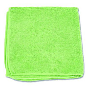 Boardwalk Microfiber Cloths, 12 x 12, Green, 12/Pack (12GRECLOTH)