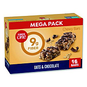Fiber One Chewy Bars, Oats and Chocolate, 1.4 oz, 16/Box (14562)