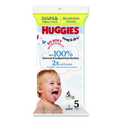 Huggies Snug and Dry, Size 5, Over 27 lbs, Disney Design, 3 Diapers/Pack, 30 Packs/Carton (57031)