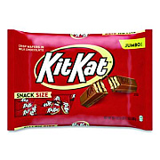 Kit Kat Snack Size, Crisp Wafers in Milk Chocolate, 20.1 oz Bag (24600011)
