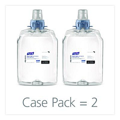 PURELL HEALTHY SOAP 0.5% PCMX E2 Antimicrobial Foam, Fragrance-Free, 2,000 mL, 2/Carton (528202)