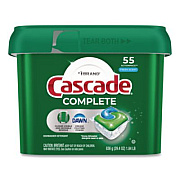 Cascade Complete ActionPacs, Fresh Scent, 55/Pack (97720)