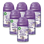 Air Wick Freshmatic Ultra Automatic Spray Refill, Lavender/Chamomile, 5.89 oz Aerosol Spray, 6/Carton (77961CT)
