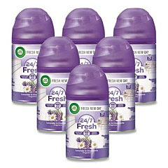 Air Wick Freshmatic Ultra Automatic Spray Refill, Lavender/Chamomile, 5.89 oz Aerosol Spray, 6/Carton (77961CT)