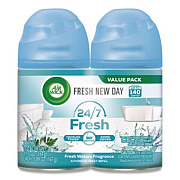 Air Wick Freshmatic Ultra Automatic Spray Refill, Fresh Waters, 5.89 oz Aerosol Spray, 2/Pack (82093PK)