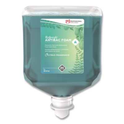 SC Johnson Professional Refresh Foaming Hand Soap Refill, Citrus Scent, 2 L, 4/Carton (ANT2LT)