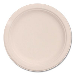 Dart Compostable Molded Fiber Dinnerware, ProPlanet Seal, Plate, 6" dia, Natural, 1,000/Carton (6FBRP1)