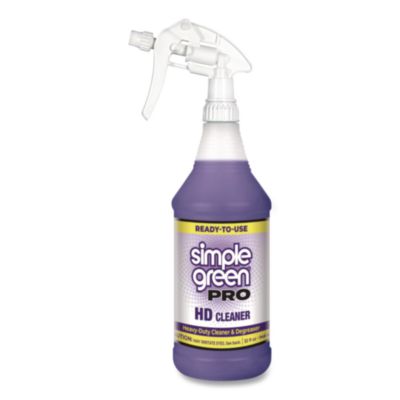 Simple Green Pro HD Cleaner Ready-To-Use, 32 oz Spray Bottle, 12/Carton (2103032)