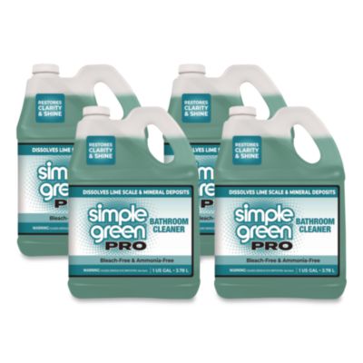 Simple Green Pro Bathroom Cleaner, 1 gal Bottle, 4/Carton (1751128)