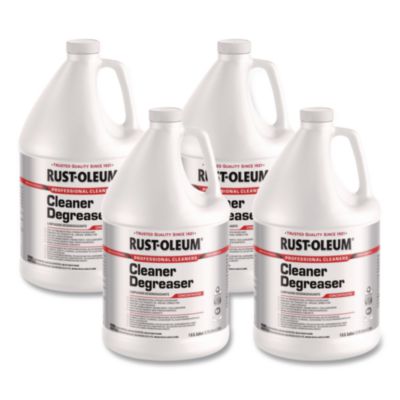 Rust-Oleum Professional Cleaner Degreaser Concentrated, 1 gal Bottle, 4/Carton (352261CT)