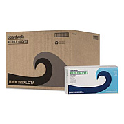 Boardwalk 395 Series Disposable General-Purpose Nitrile Gloves, Powder-Free, X-Large, 5 mil Thick, 9.5" Long, Blue, 100/BX, 10 BX/CT (395XLCTA)