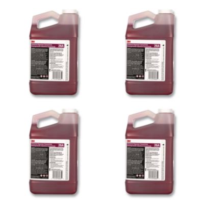 3M Industrial Degreaser Concentrate 26A, 0.5 gal Bottle, 4/Carton