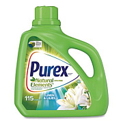 Purex Ultra Natural Elements HE Liquid Detergent, Linen and Lilies, 150 oz Bottle (01134EA)