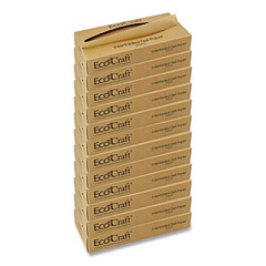 Bagcraft EcoCraft Interfolded Soy Wax Deli Sheets, 12 x 10.75, 500/Box, 12 Boxes/Carton (016012)
