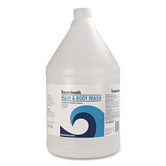 Boardwalk Hair and Body Wash, Green Tea Lemongrass Scent, 1 gal Bottle (HBWASHEA)