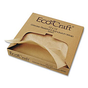 Bagcraft EcoCraft Grease-Resistant Paper Wraps and Liners, 15 x 16, Natural, 1,000/Box, 3 Boxes/Carton (300898)